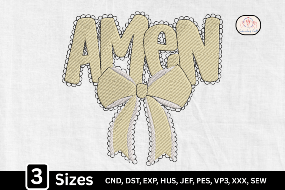 Download Christian Faith Coquette Bow Amen - Coquette bow Collection